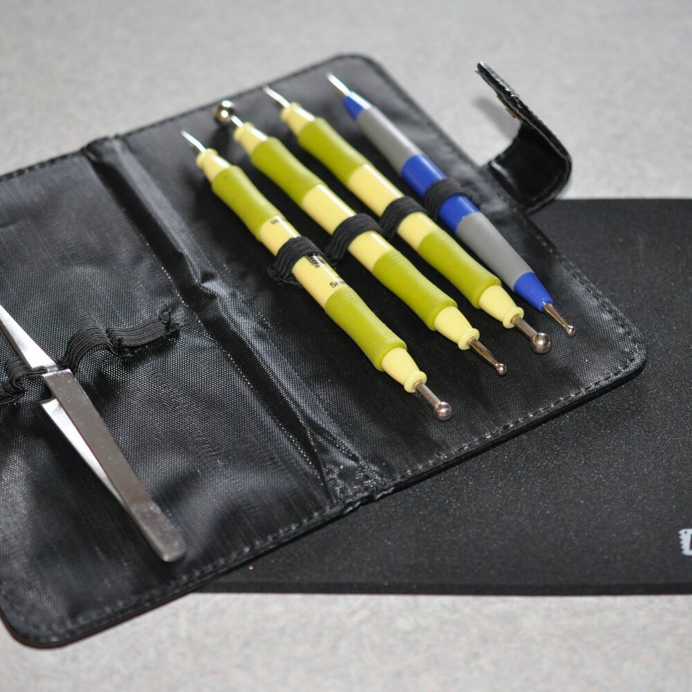 McGill flower shaping tool set with mat